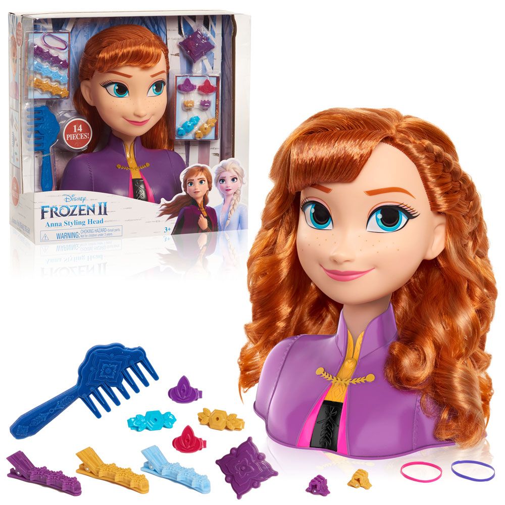 Cap de coafat Disney Frozen 2 Anna - poza 2
