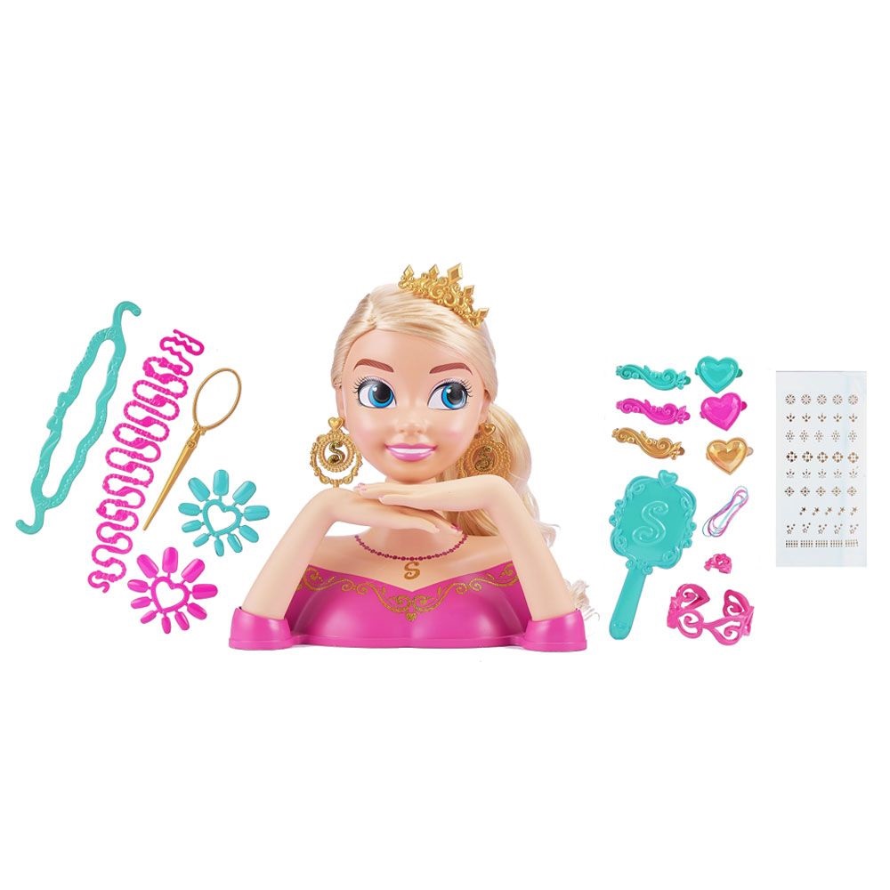 Cap de coafat Sparkle Girlz Styling Princess Deluxe - poza 1