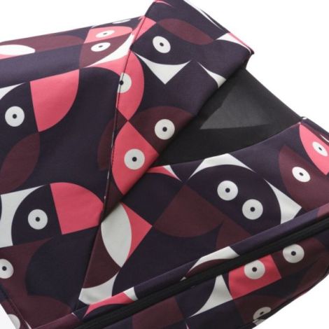 Capotina carucior Bugaboo Donkey 5 Animal Explorer Pink Red - poza 3
