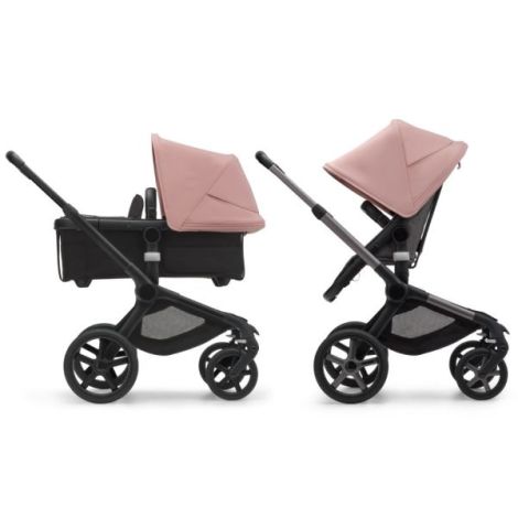 Capotina carucior Bugaboo Fox 5 Lynx Morning Pink - poza 3