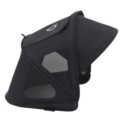Capotina cu extensie plasa insecte Bugaboo Dragonfly Midnight Black - poza 1