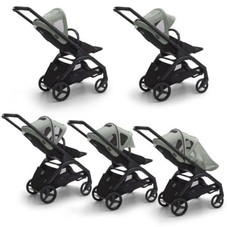 Capotina cu extensie plasa insecte Bugaboo Dragonfly Pine Green - poza 2
