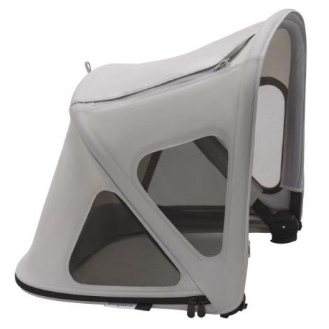 Capotina cu extensie plasa insecte Bugaboo Fox 5 Fox Cub Lynx Misty Grey - poza 1