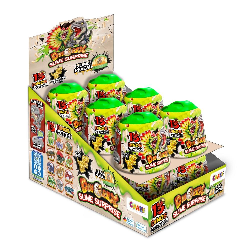 Capsula cu slime si dinozaur surpriza Craze DinoRex - poza 3