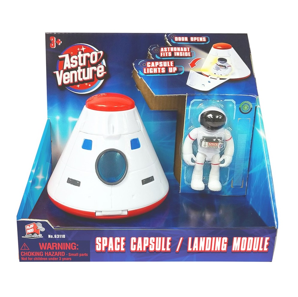 Capsula de aterizare cu figurina astronaut Astro Venture - poza 2