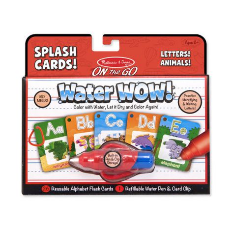 Carduri Apa magica Litere si animale - Melissa and Doug - poza 1