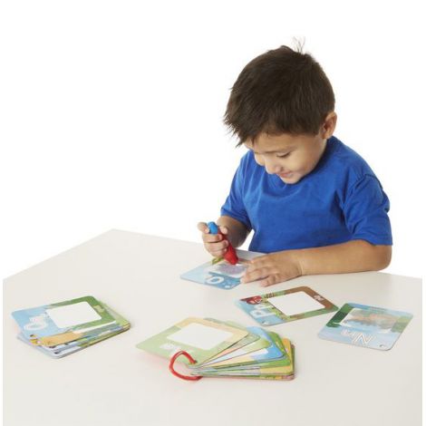 Carduri Apa magica Litere si animale - Melissa and Doug - poza 3