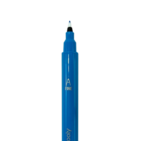 Carioci 2 in 1 cu pensula si varf fin, Color Luxe-set de 20 - poza 4