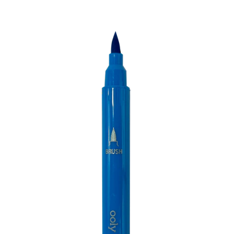Carioci 2 in 1 cu pensula si varf fin, Color Luxe-set de 20 - poza 5