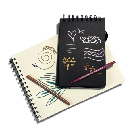 Carioci Colorate metalice-Color Sheen-set de 12 - poza 4