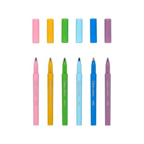 Carioci cu contur argintiu - Silver Linings - Set de 6 - poza 2