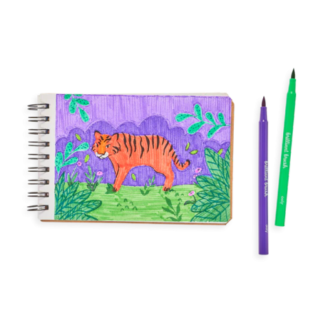 Carioci cu pensula Brilliant Brush, set de 12 - poza 5