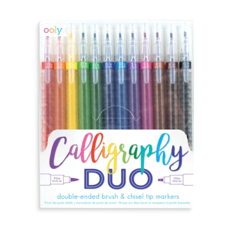 Carioci duble caligrafice Duo, set de 12 - poza 1