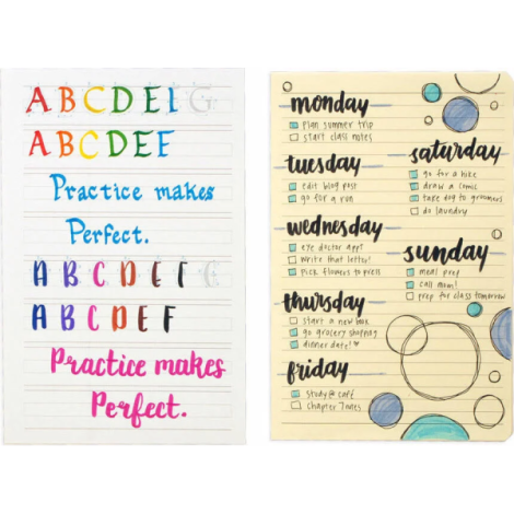 Carioci duble caligrafice Duo, set de 12 - poza 3
