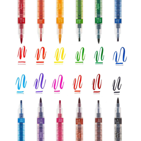 Carioci duble caligrafice Duo, set de 12 - poza 5