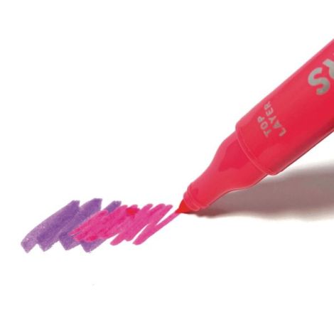 Carioci duble Color Layers - set de 8 - poza 2