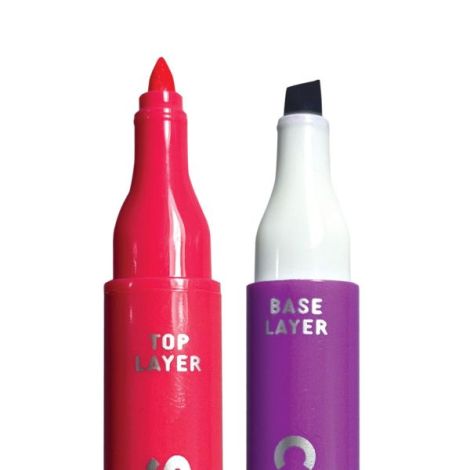 Carioci duble Color Layers - set de 8 - poza 5