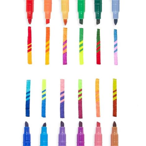 Carioci magice care schimba culorile - Switch-eroo! - set de 12 - poza 2