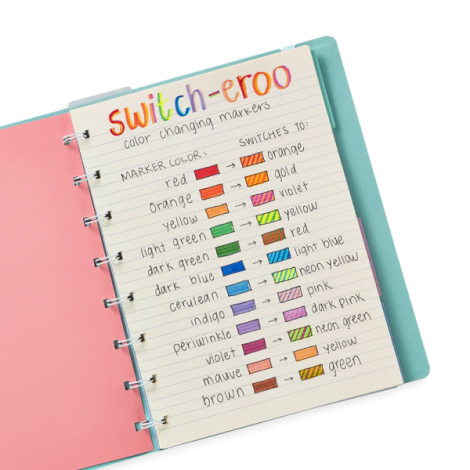 Carioci magice care schimba culorile - Switch-eroo! - set de 12 - poza 3