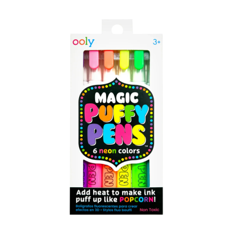 Carioci magice cu efect 3D, Puffy Pens, - poza 1