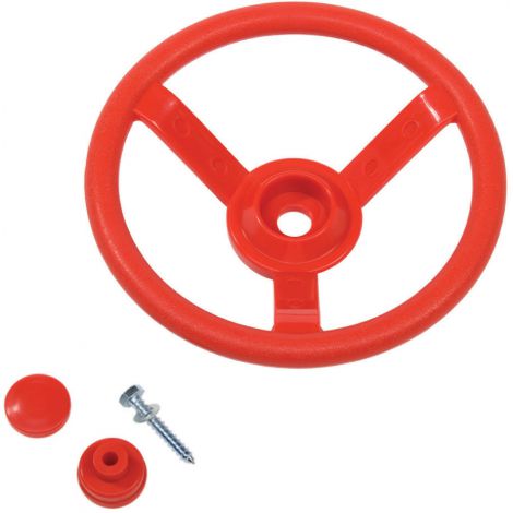 Carma pentru spatii joaca, Steering Wheel, rosie, KBT 501.020.001.001 - poza 1