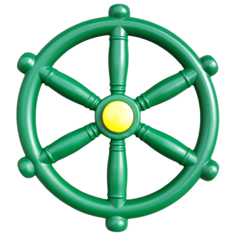 Carma piratilor,accesoriu pentru spatii de joaca, verde, 30 cm, KBT
