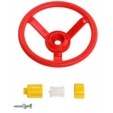 Carma spatii joaca Steering Wheel rosu galben KBT - poza 3