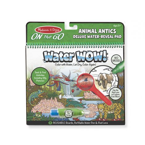 Carnet Apa magica Deluxe Descopera Animalele- Melissa and Doug - poza 1