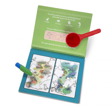 Carnet Apa magica Deluxe Descopera Animalele- Melissa and Doug - poza 2