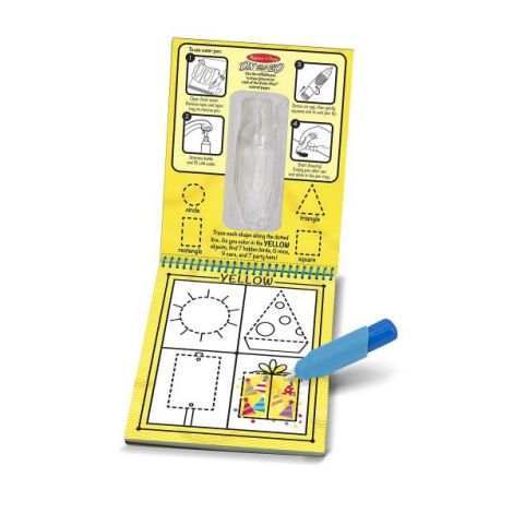 Carnet Apa magica Forme si culori - Melissa and Doug - poza 3