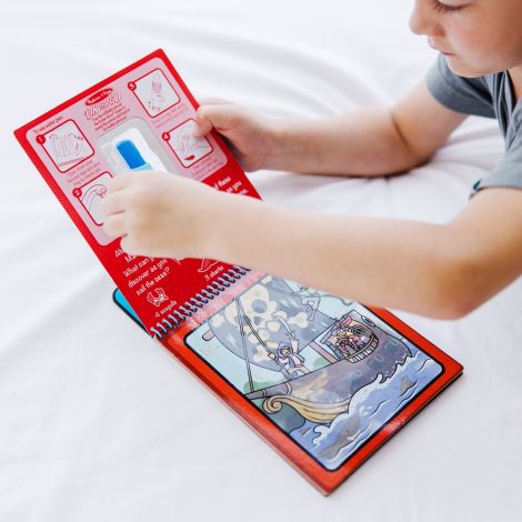 Carnet de colorat apa magica Aventuri Melissa and Doug - poza 3