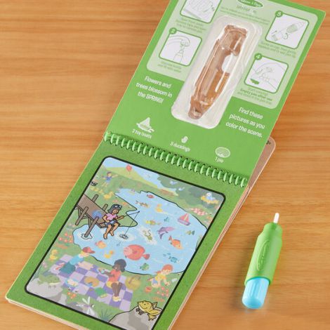 Carnet de colorat Apa magica colectia Sa Exploram Natura, Anotimpurile - poza 2