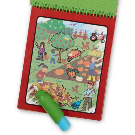Carnet de colorat Apa magica colectia Sa Exploram Natura, Anotimpurile - poza 3