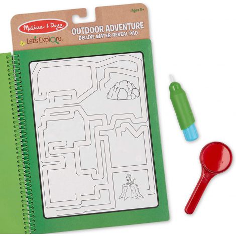 Carnet de colorat Apa magica Deluxe colectia Sa Exploram Natura, Aventuri in Natura - poza 3