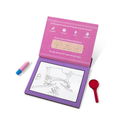 Carnet de colorat Apa magica Deluxe Povesti cu Zane - poza 3