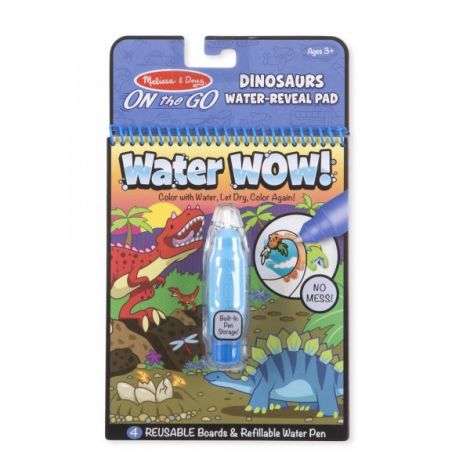 Carnet de colorat apa magica Dinozauri Melissa and Doug - poza 2