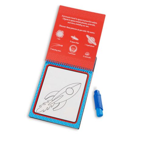 Carnet de colorat apa magica In Spatiu - poza 4