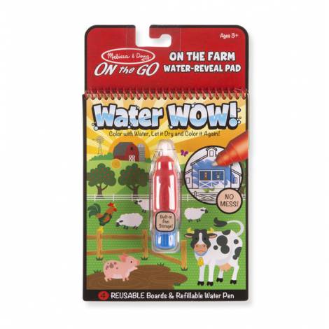Carnet de colorat apa magica La ferma Melissa and Doug 9232 - poza 2