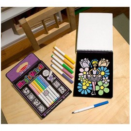 Carnet de colorat Catifeaua magica Balerine - poza 3