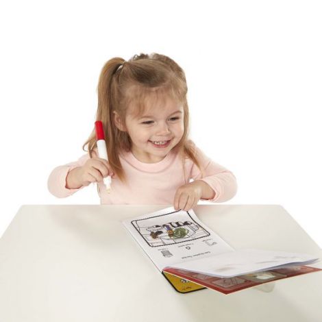 Carnet de colorat Colorat Vehicule - Melissa & Doug - poza 2