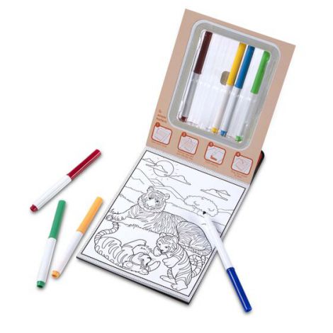 Carnet de colorat Modele magice Animale salbatice - poza 4