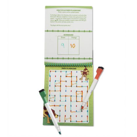 Carnet reutilizabil cu activitati si jocuri Animale -Melissa And Doug - poza 3