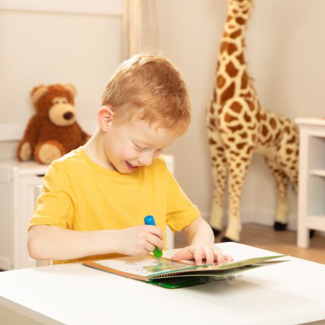 Carnet reutilizabil cu activitati si jocuri Jungla - Melissa & Doug - poza 2