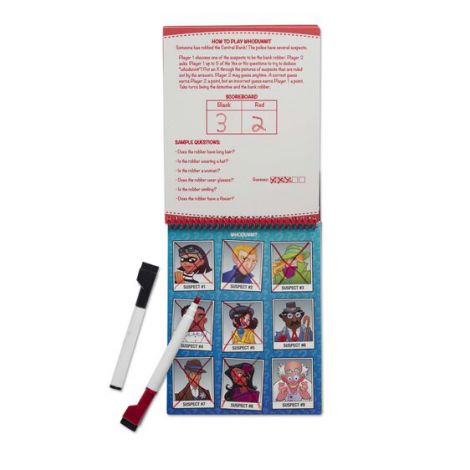 Carnet reutilizabil cu activitati si jocuri Spionaj-Melissa And Doug - poza 2