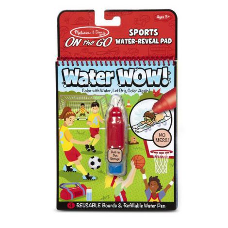 Carnet reutilizabil cu activitati si jocuri Sporturi - Melissa & Doug - poza 2