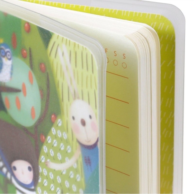 Carnetel cu coperti transparente Kori Kumi Toodle Pip - poza 3