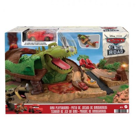 Cars Set De Joaca Dino Si Masinuta Cave Fulger Mcqueen - poza 1