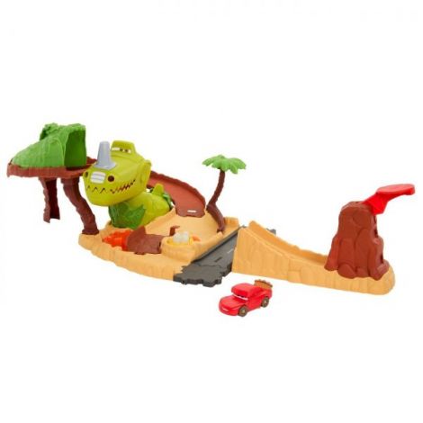 Cars Set De Joaca Dino Si Masinuta Cave Fulger Mcqueen - poza 5