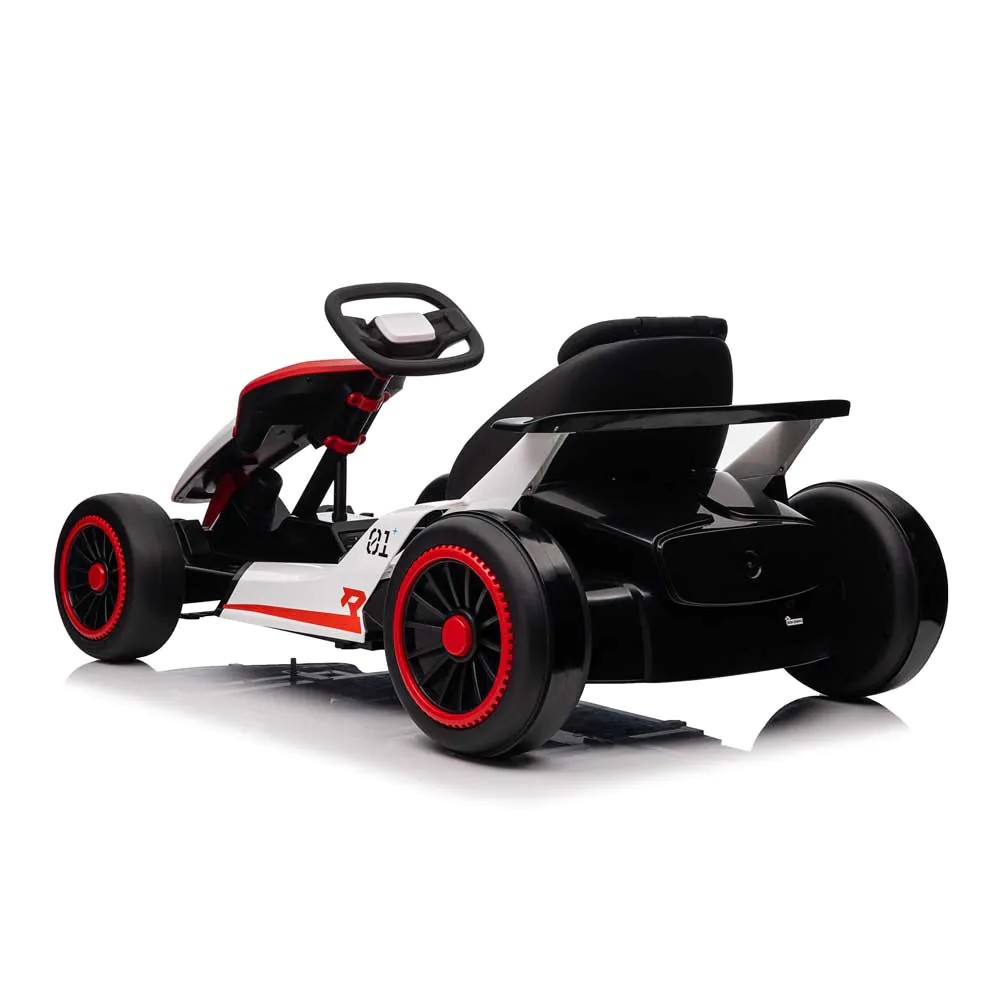 Cart pentru copii cu baterie 24V Go Kart Drifting Rosu 8390082-2B - poza 3