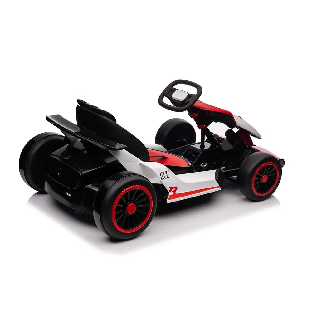 Cart pentru copii cu baterie 24V Go Kart Drifting Rosu 8390082-2B - poza 4